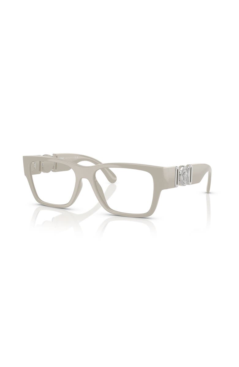 Versace 53mm Square optical glasses, Main, color, Grey