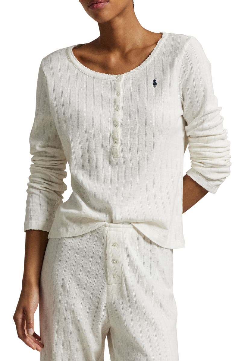 Henley Cotton Pajamas