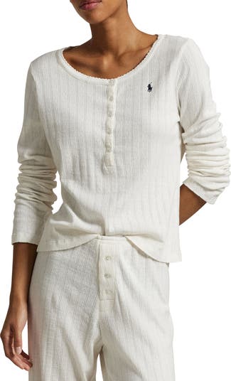 Henley Cotton Pajamas