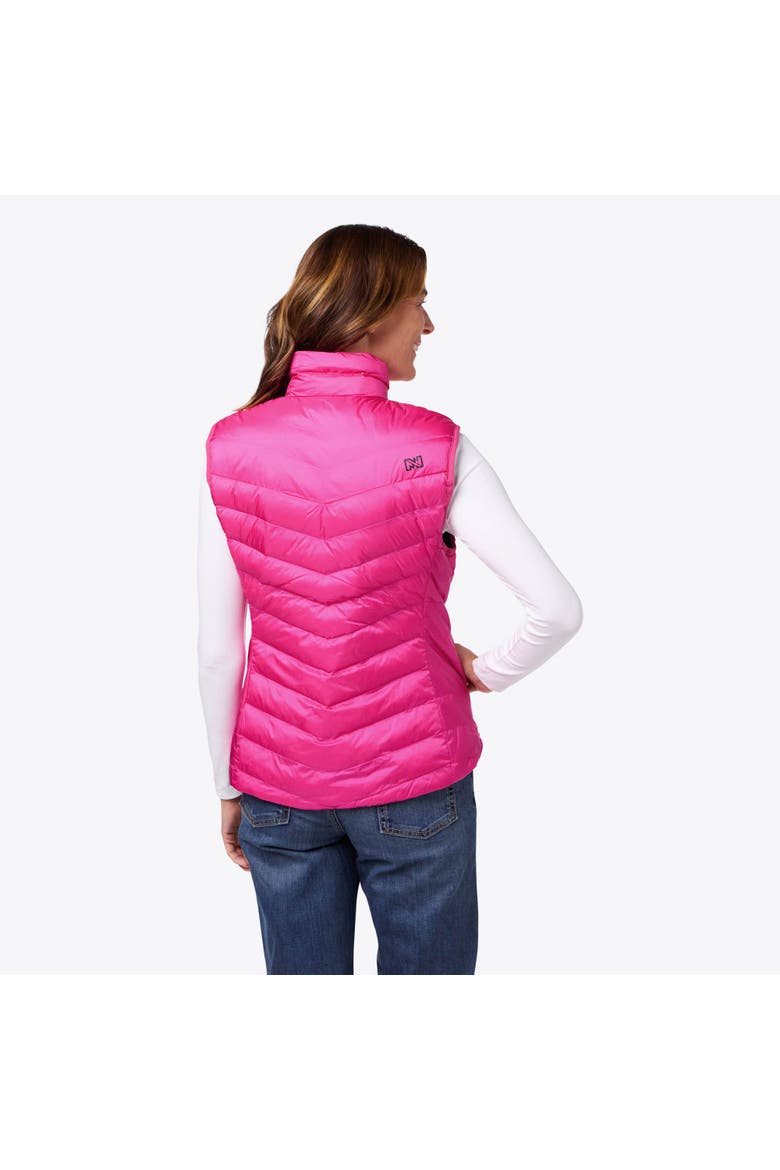 Backcountry Xtera Packable Heated Puffer Vest - Women's, Alternate, color, Pink