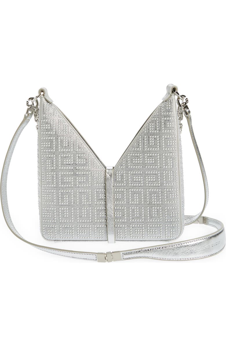 Givenchy Mini Cutout Crystal Embellished Shoulder Bag, Alternate, color,