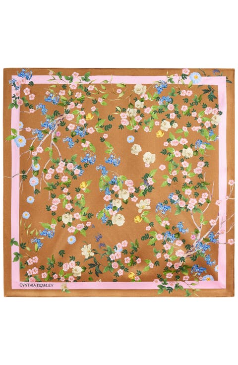 Bloom Silk Scarf
