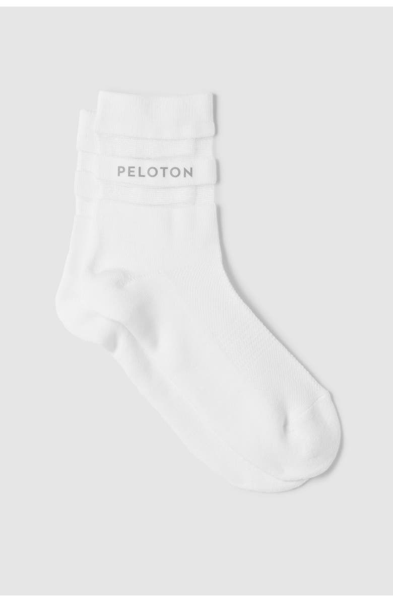 Peloton Cotton Mesh Stripe Sock, Main, color,