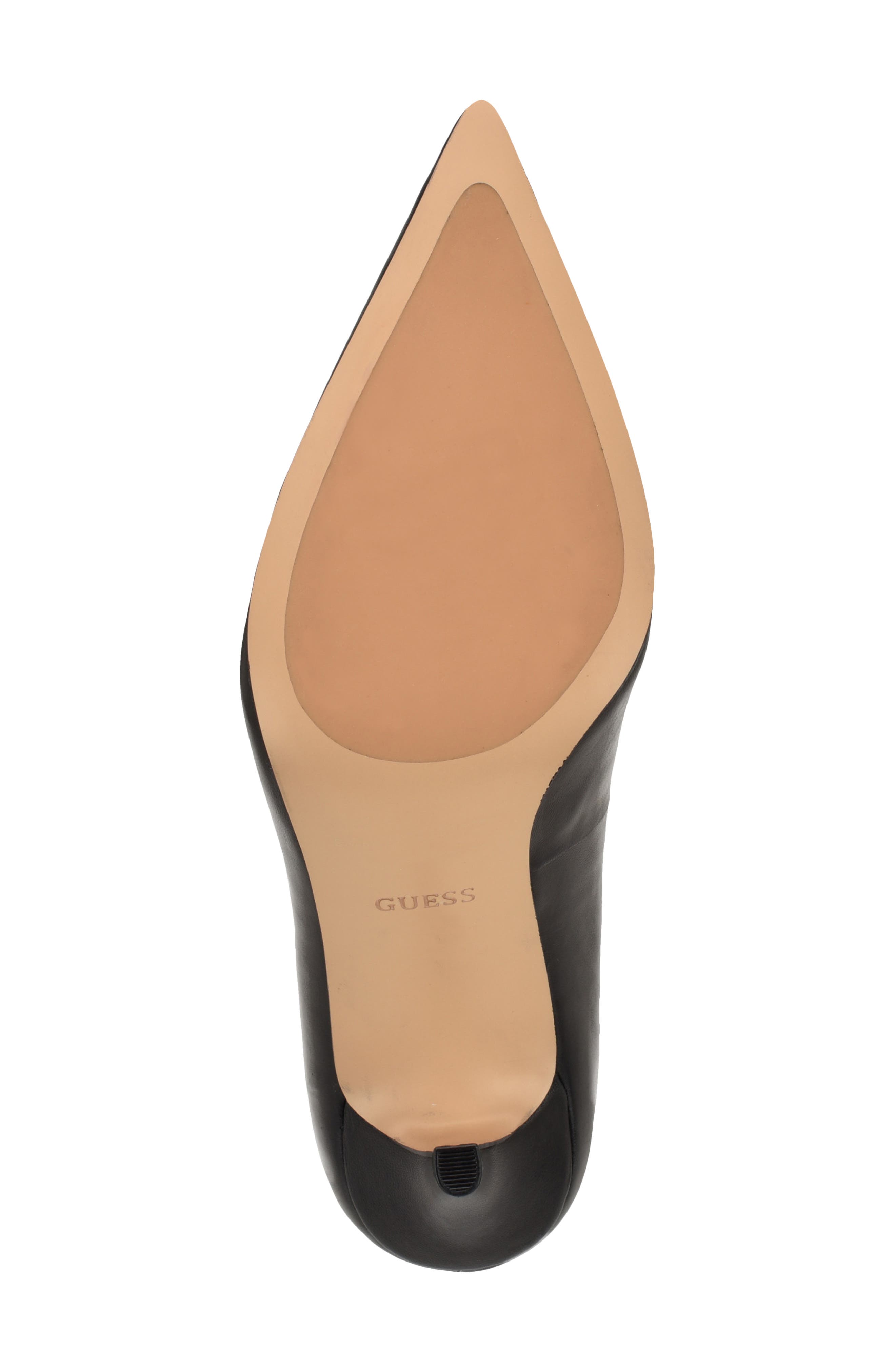 GUESS Prindy Croc Embossed Pump, Alternate, color, Black