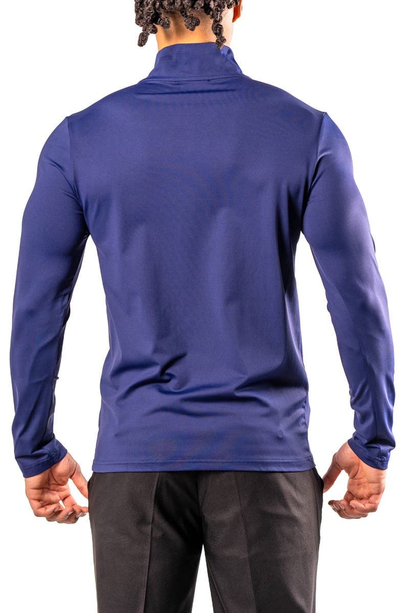 Maceoo QUARTERZIP MARE49 BLUE, Alternate, color, Blue