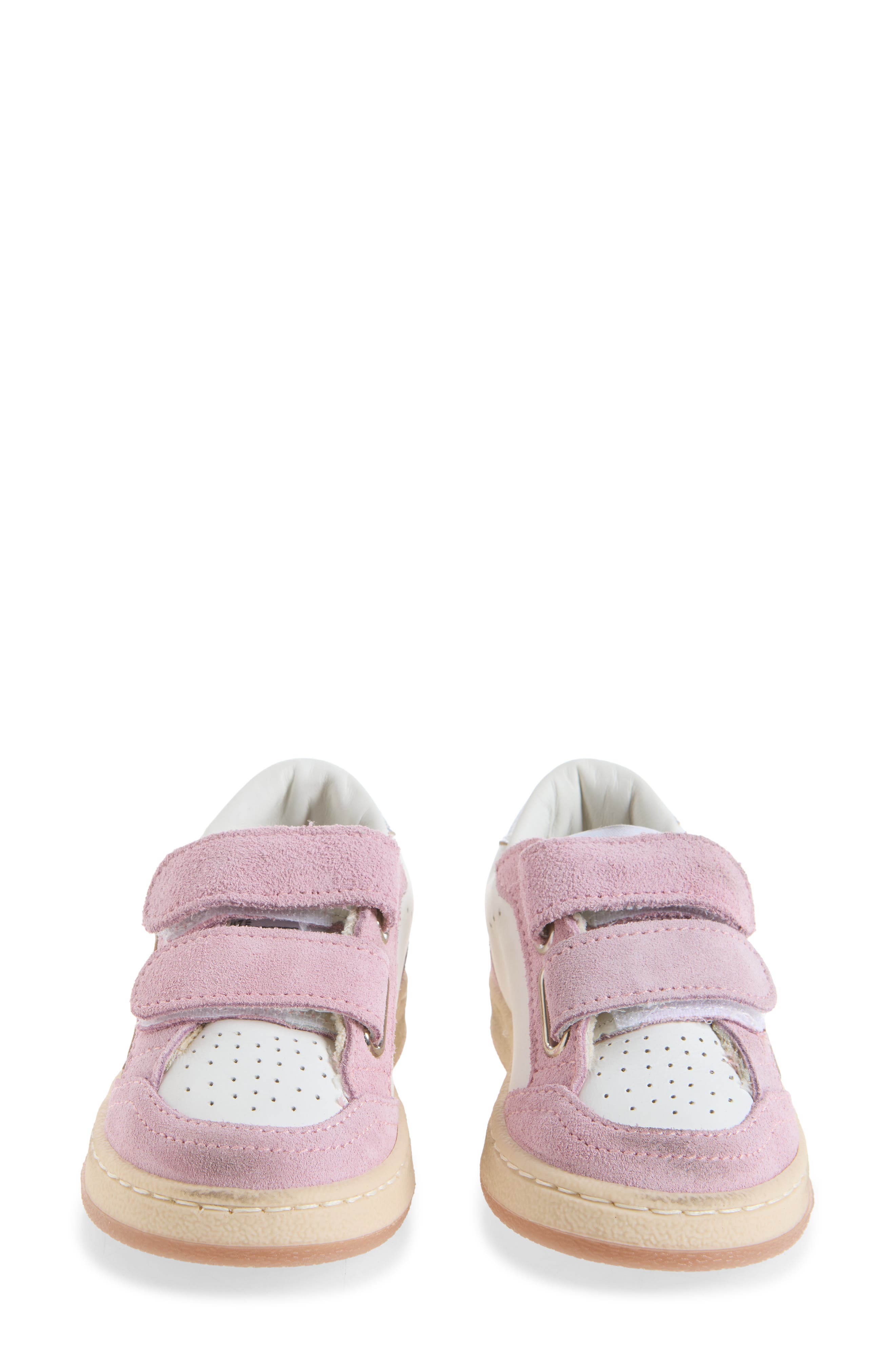 Kids' Ball Star Sneaker, Alternate, color, WHITE/ LILAC/ SILVER