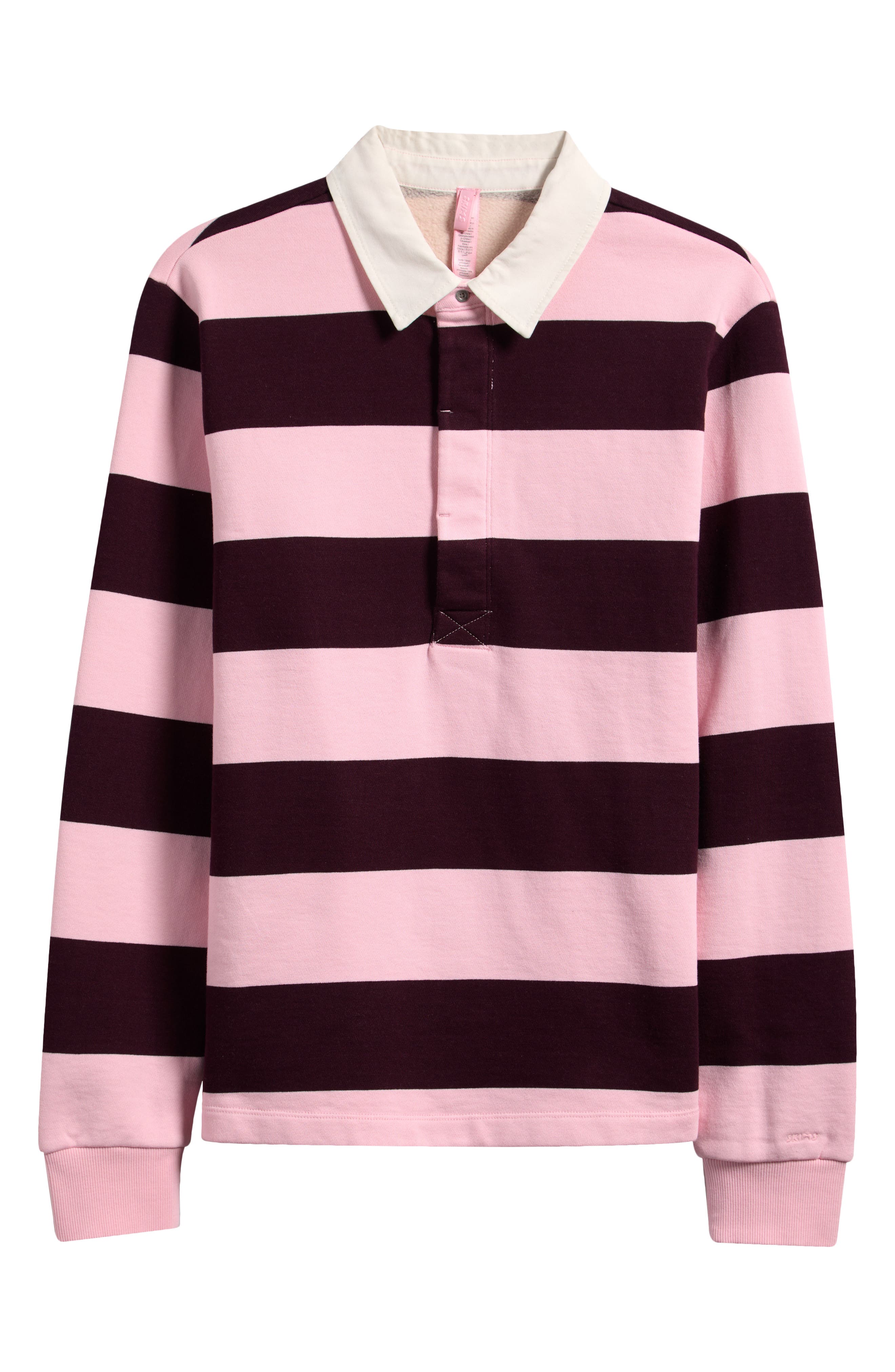 selected CURRANT RUGBY STRIPE