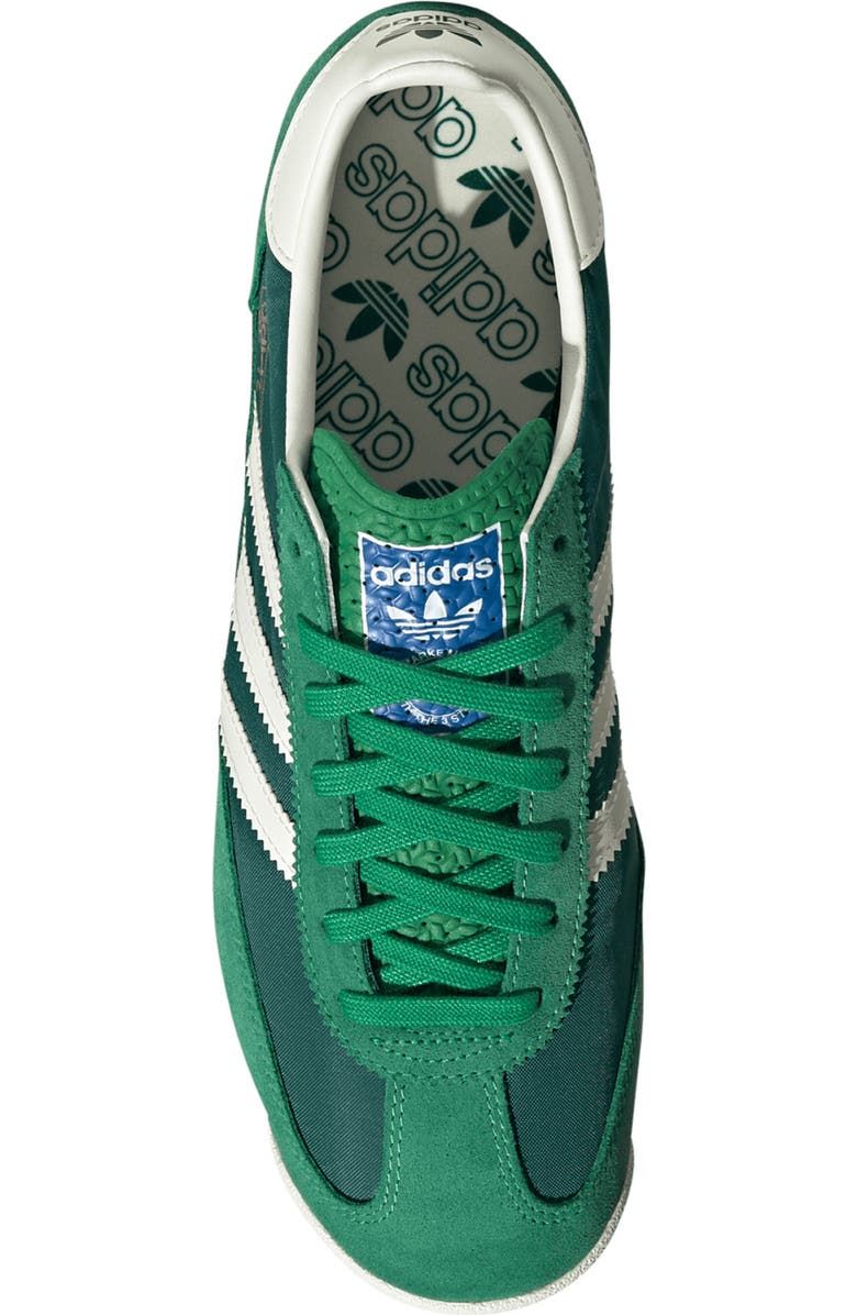 adidas Gender Inclusive SL 72 RS Sneaker, Alternate, color, Green/White/Collegiate Green