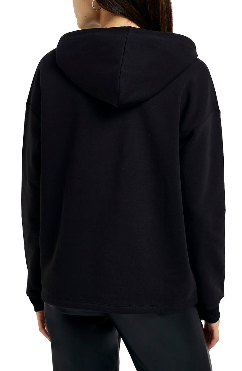 River Island Cotton Blend Hoodie, Alternate, color, 