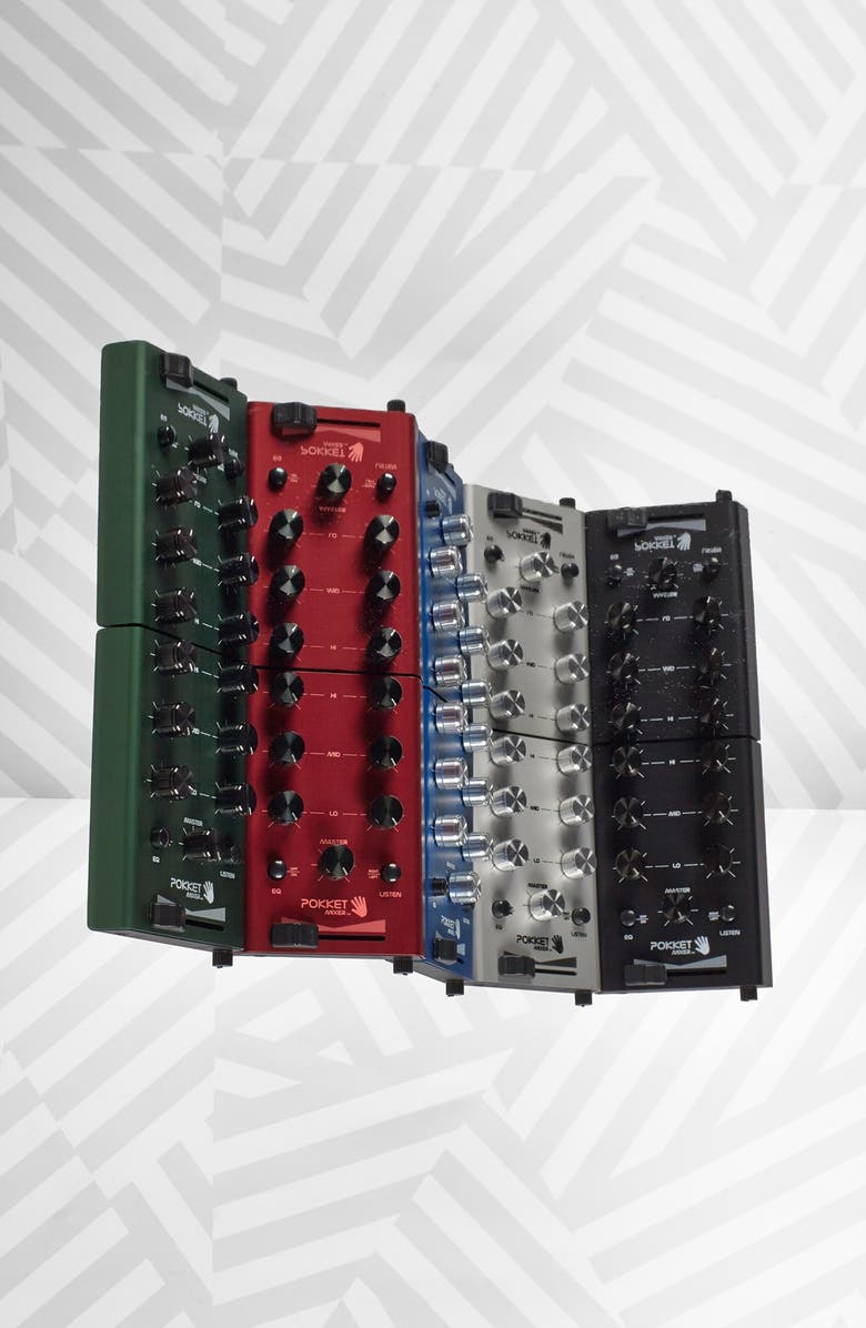 POKKET MIXER Mini DJ Mixer, Alternate, color, 