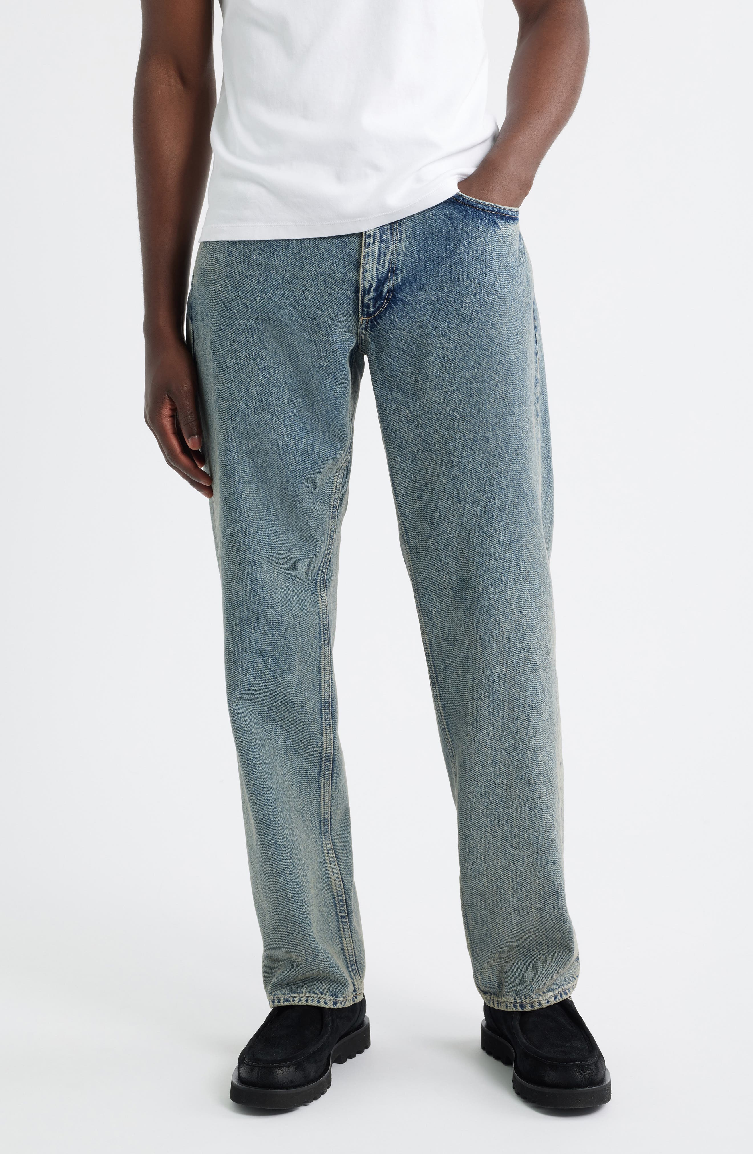 rag &amp; bone Fit 4 Authentic Rigid Straight Leg Jeans