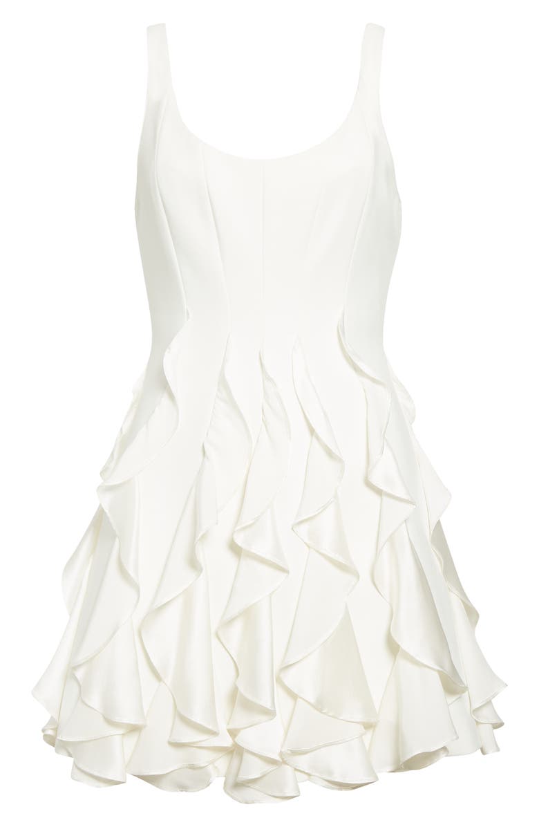 Cinq à Sept Madlin Ruffle Minidress, Alternate, color, 