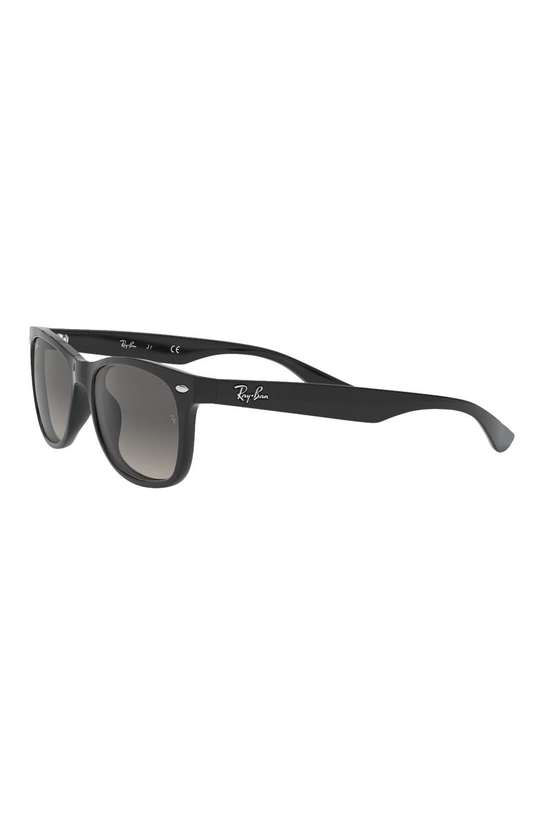 Junior Wayfarer 47mm Sunglasses, Alternate, color, BLACK/ GRAY GRADIENT