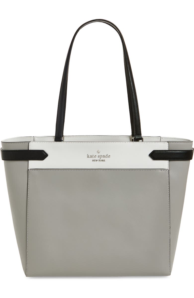Kate Spade New York staci colorblock laptop tote bag, Main, color,