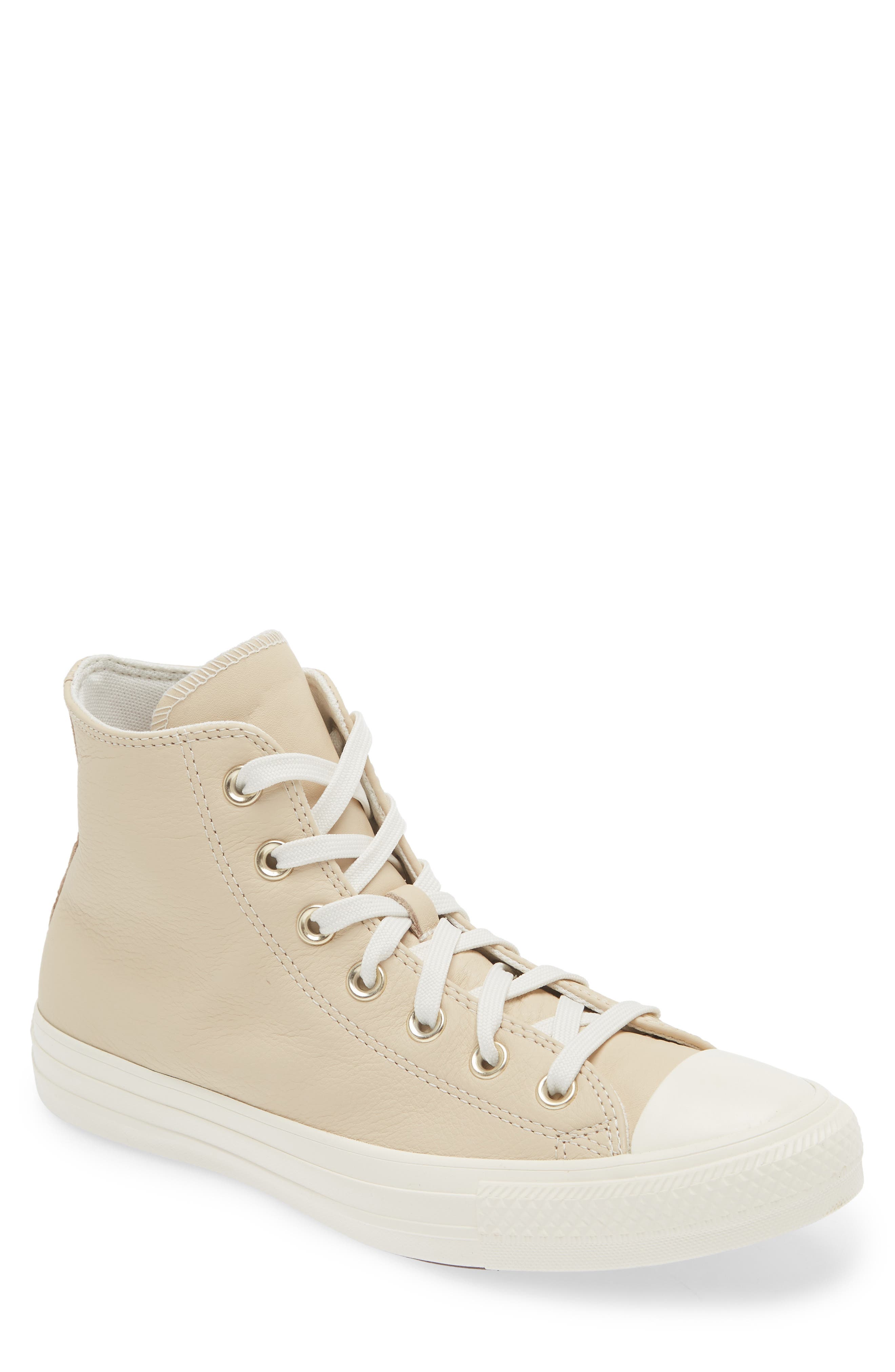 Chuck Taylor® All Star® High Top Sneaker, Main, color, LIGHT BISQUE/ ERGET/ GOLD