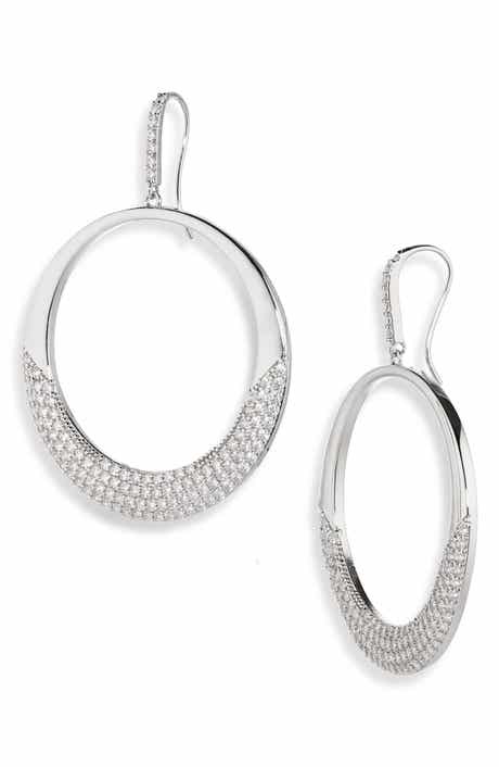 Tasha CZ Pavé Drop Earrings