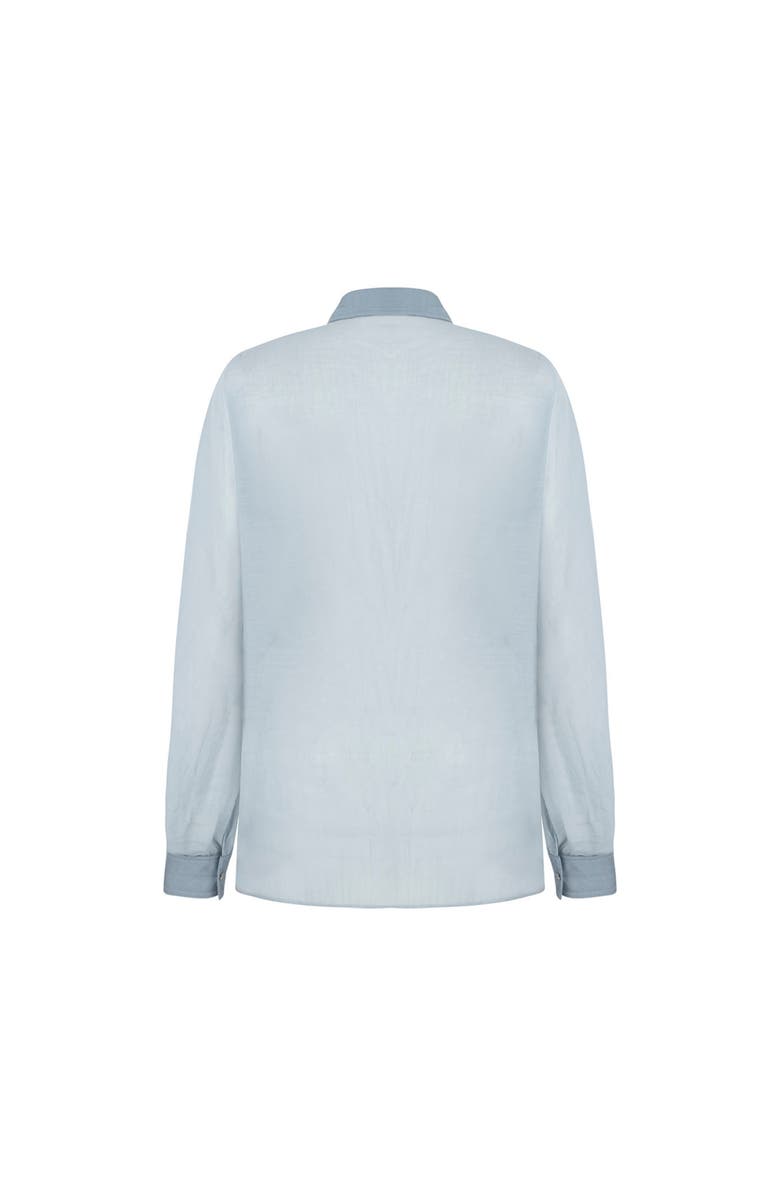 Nocturne Metal Ring Detailed Shirt, Alternate, color, 