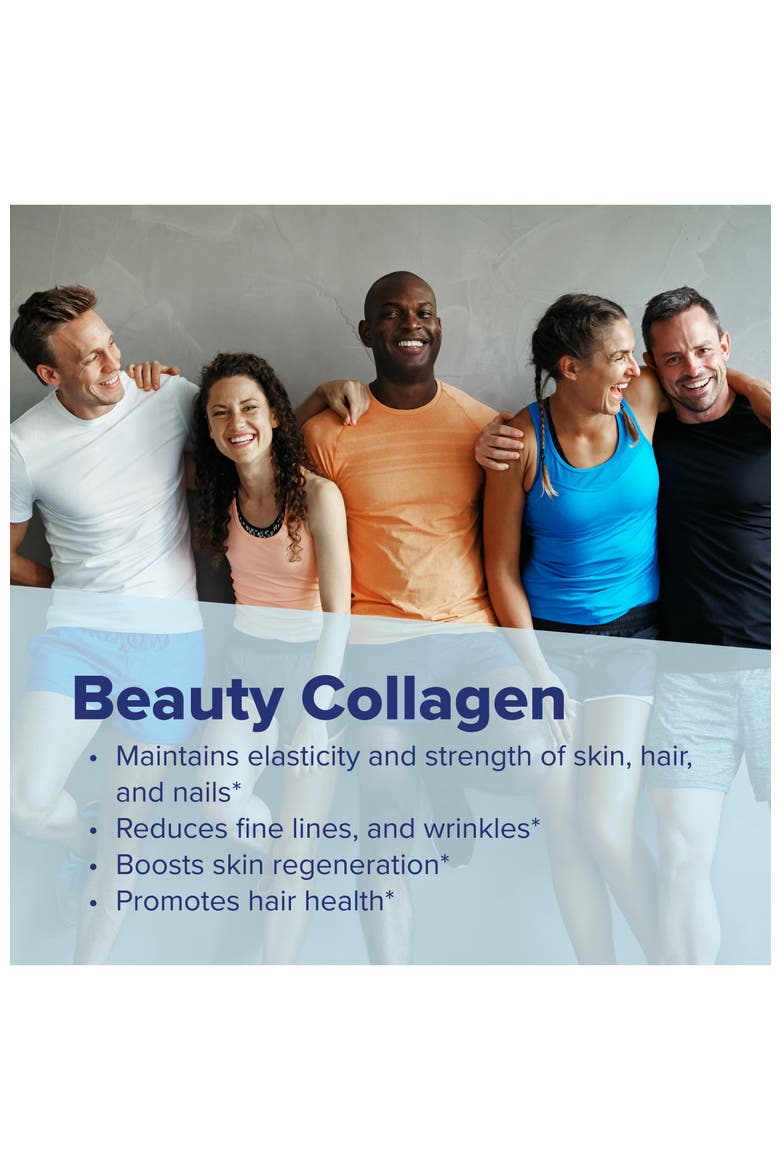 Beauty Collagen Hydrolyzed Powder Supplement, Alternate, color, Beige