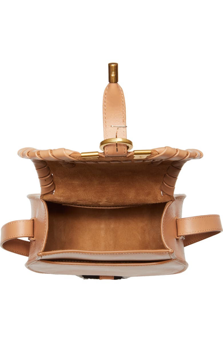 Chloé Marcie Whipstitch Leather Crossbody Bag, Alternate, color,