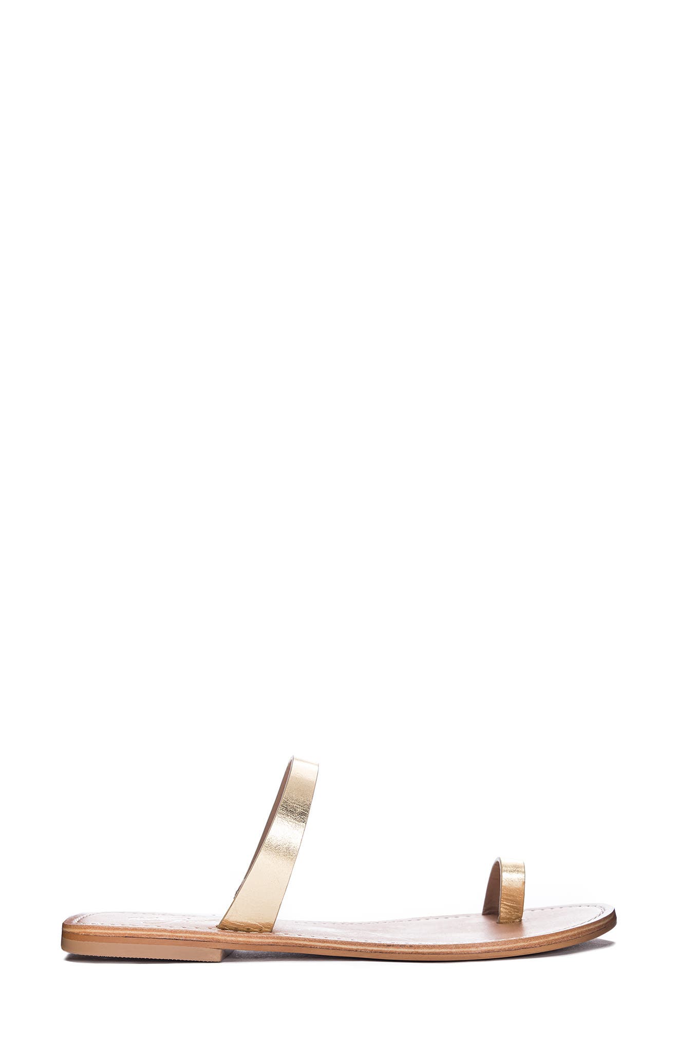 Zola Slide Sandal, Alternate, color, GOLD
