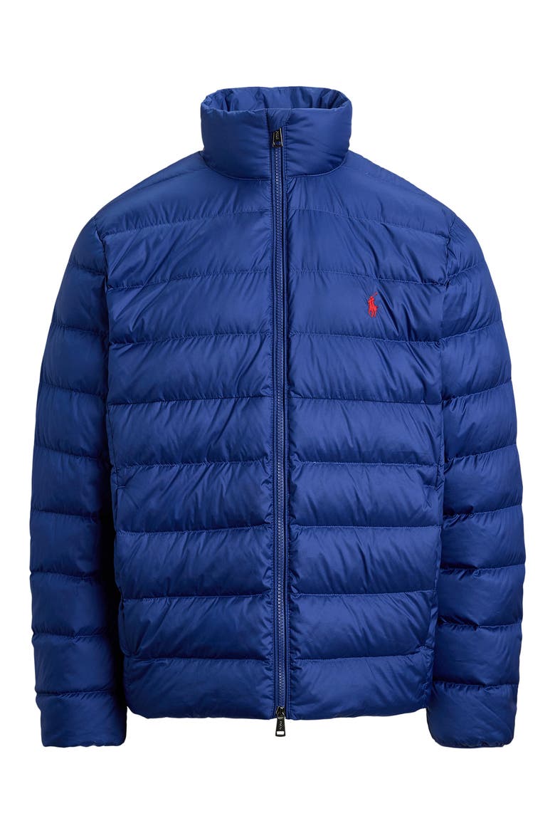 The Colden Water Repellent Packable Down Jacket, Alternate, color, BLUE YACHT