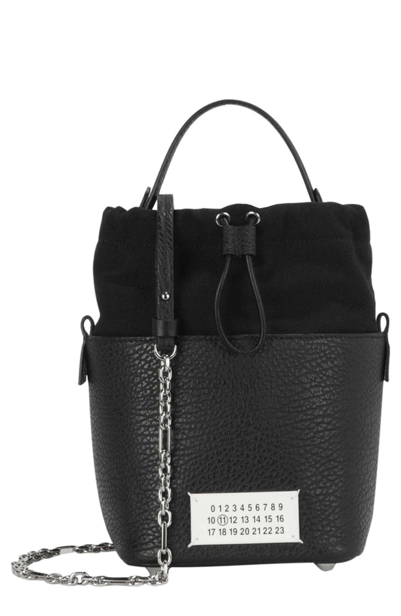 Maison Margiela Micro 5AC Leather Bucket Bag
