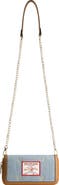True Religion Buddha Patch Double Zip Chain Wallet
