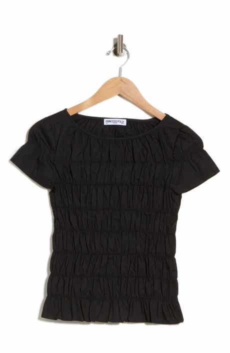 Spoiler Alert Shirred Top