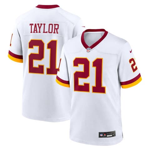 Men's Nike Sean Taylor White Washington Commanders Game Super Bowl Era Jersey