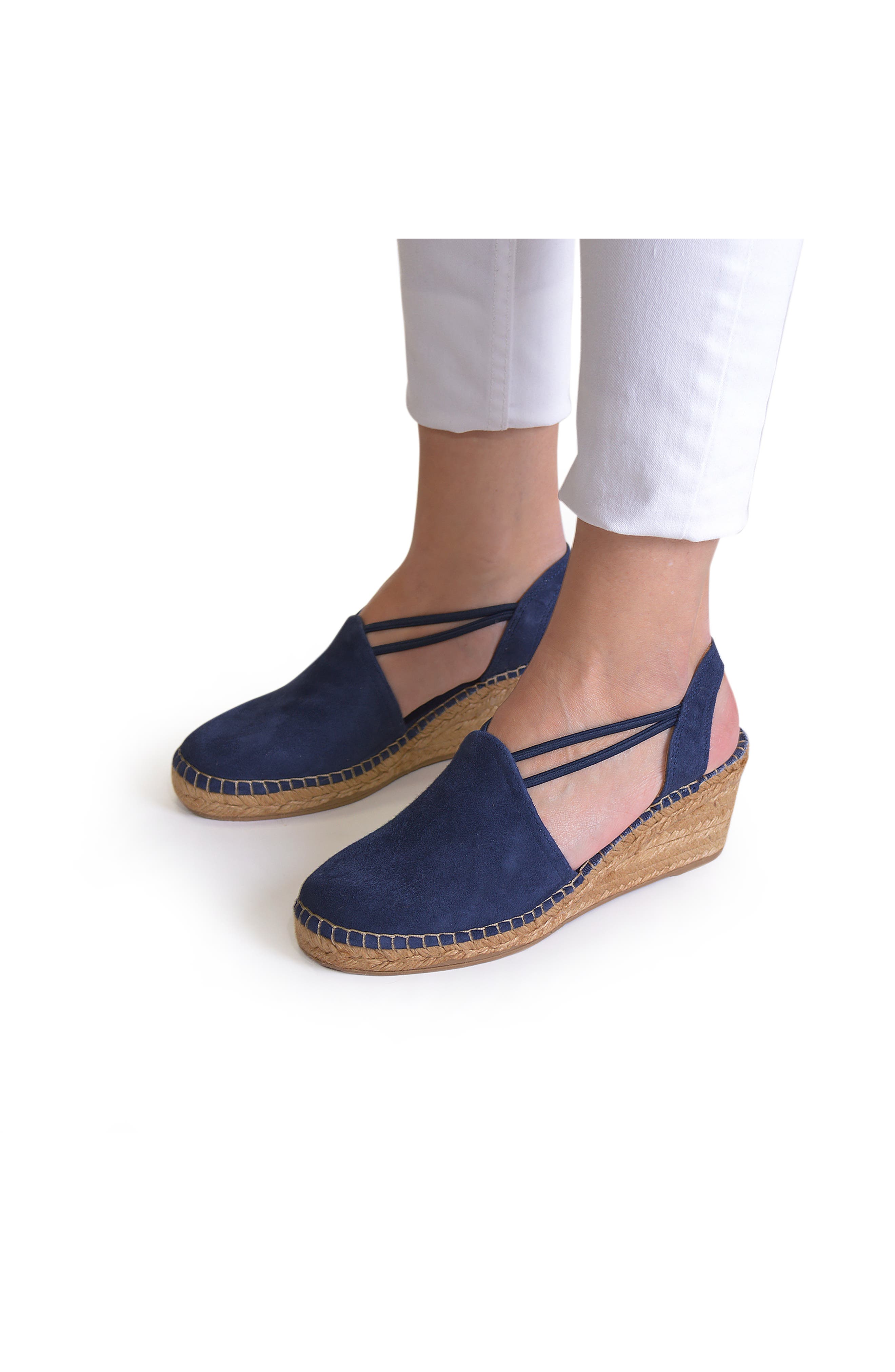 Toni Pons 'Tremp' Slingback Espadrille Sandal, Alternate, color, Navy Suede