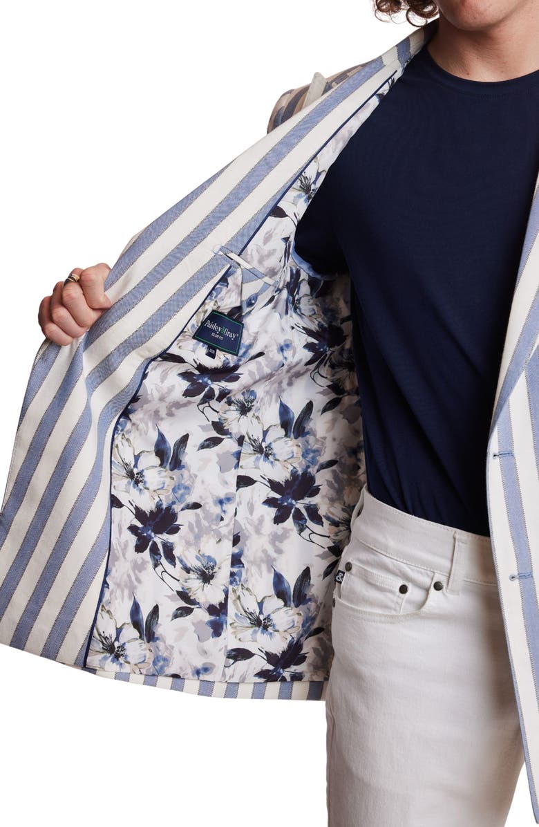 PAISLEY & GRAY Soho Slim Fit Double Breasted Suit Jacket, Alternate, color, 