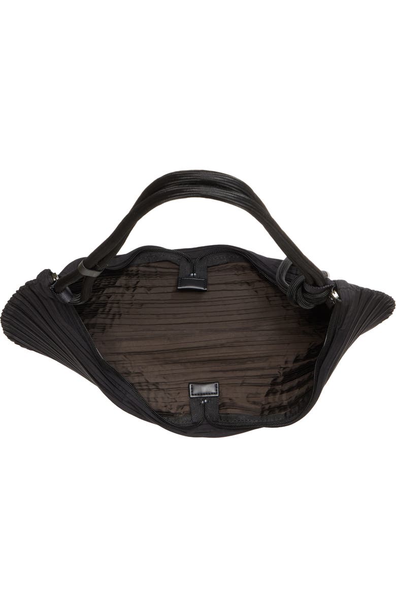 Pleats Please Issey Miyake Leaf Pleats Convertible Handbag, Alternate, color,
