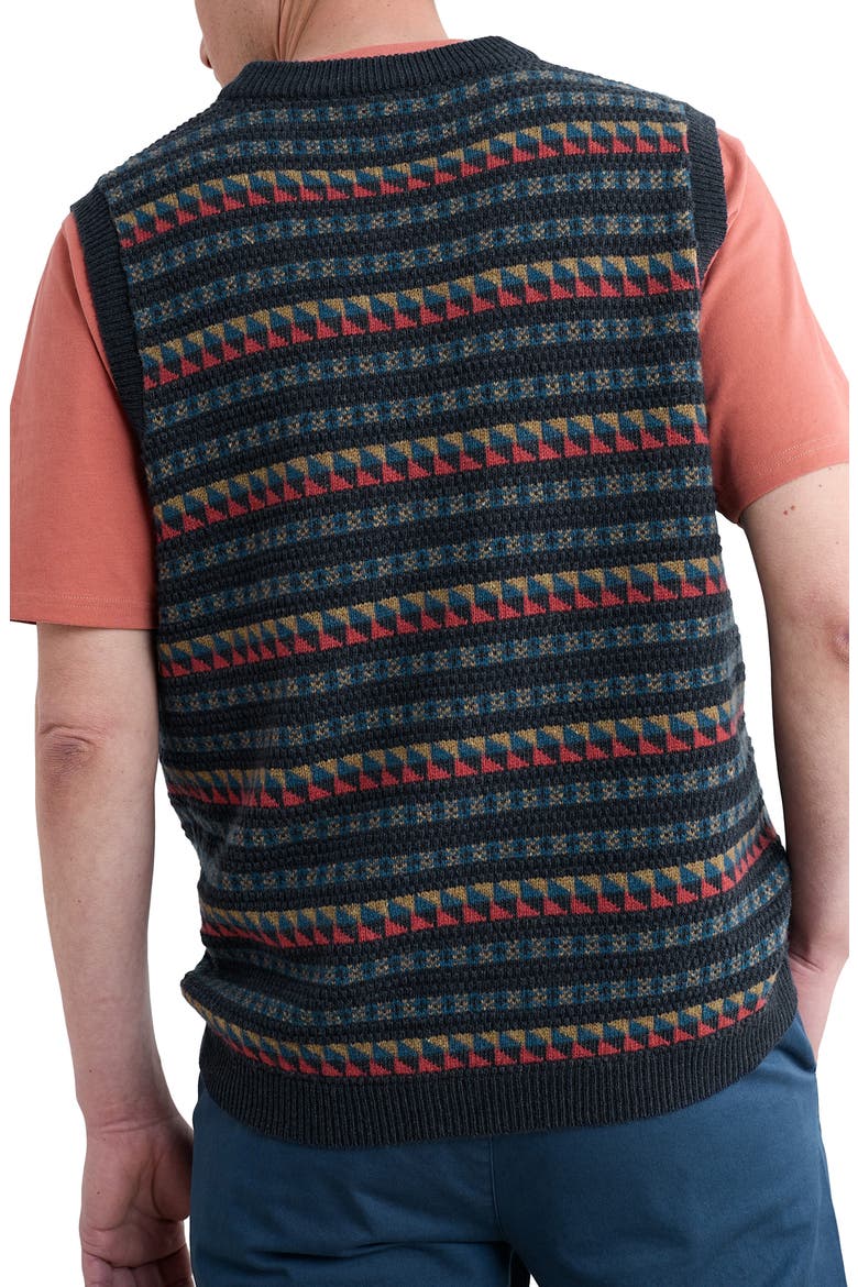 Walt Fair Isle Wool Blend Vest, Alternate, color, KENEDER MULTI