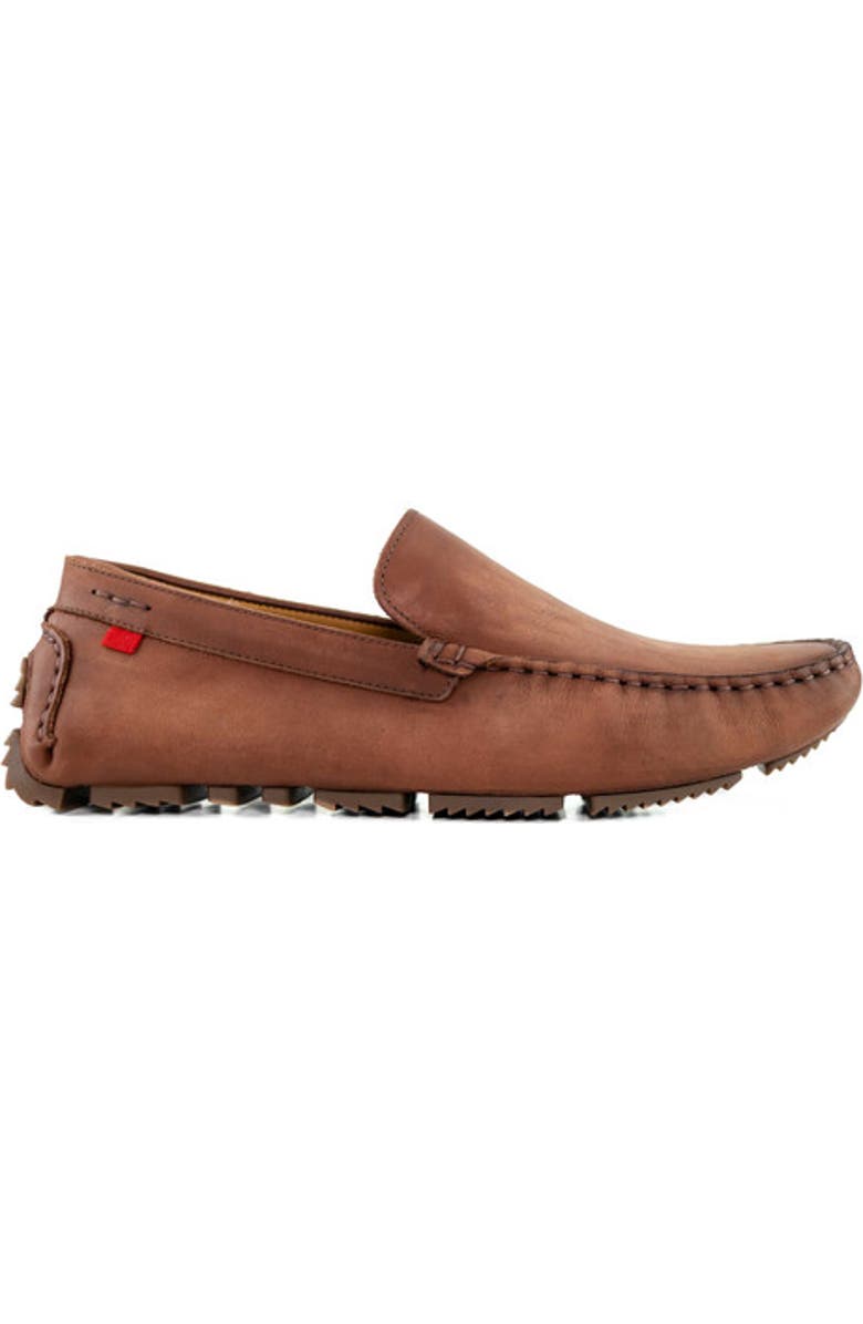 Marc Joseph New York Ovington Ct Leather Venetian Driver Loafer, Alternate, color, Cognac Burnished Napa