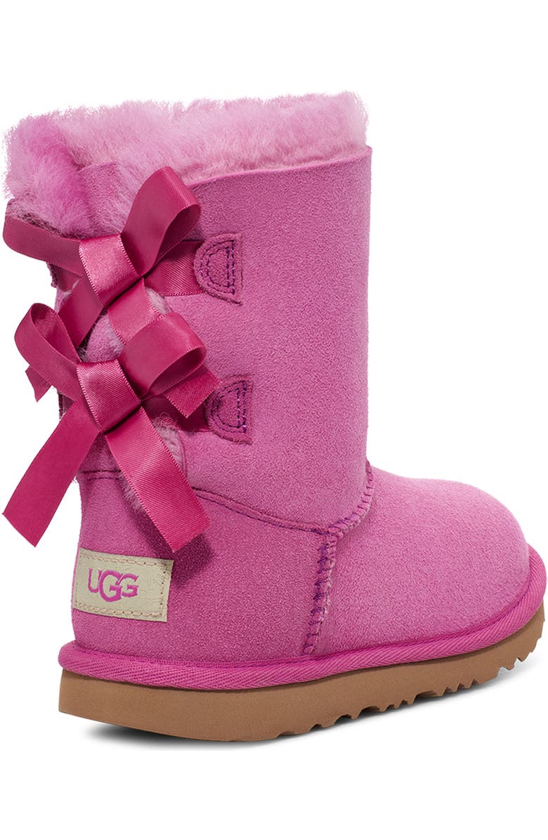 UGG<sup>®</sup> Kids' Bailey Bow II Water Resistant Genuine Shearling Boot, Alternate, color,