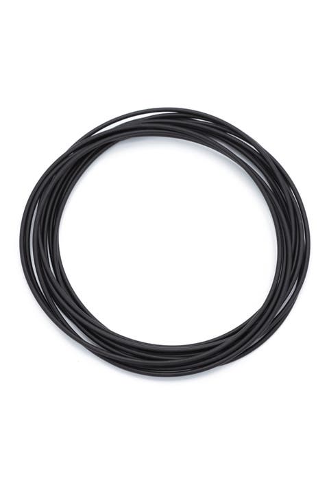 Dia Matte Black Bracelets