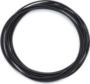 Emerson & Oliver Dia Matte Black Bracelets