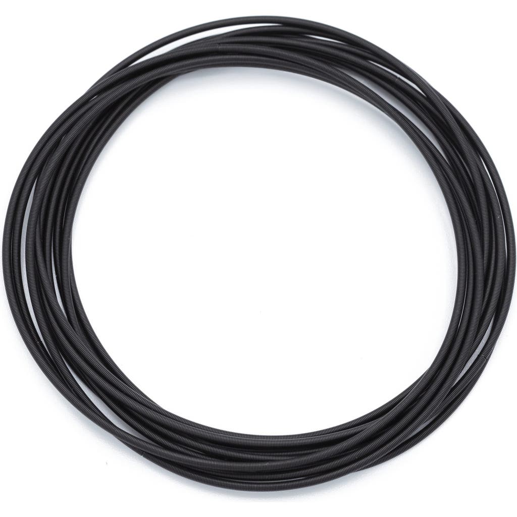 Emerson & Oliver Dia Matte Black Bracelets in Set Of 10  product