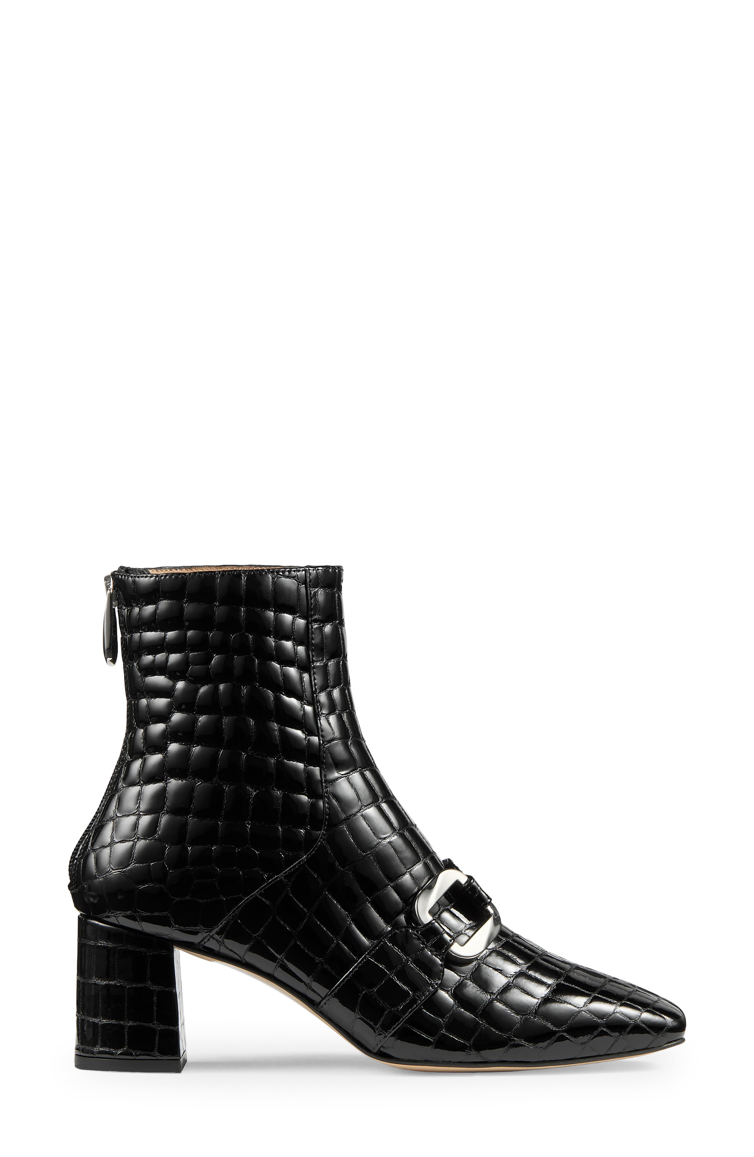 LK Bennett Nadima Oloid Bootie, Alternate, color, Black
