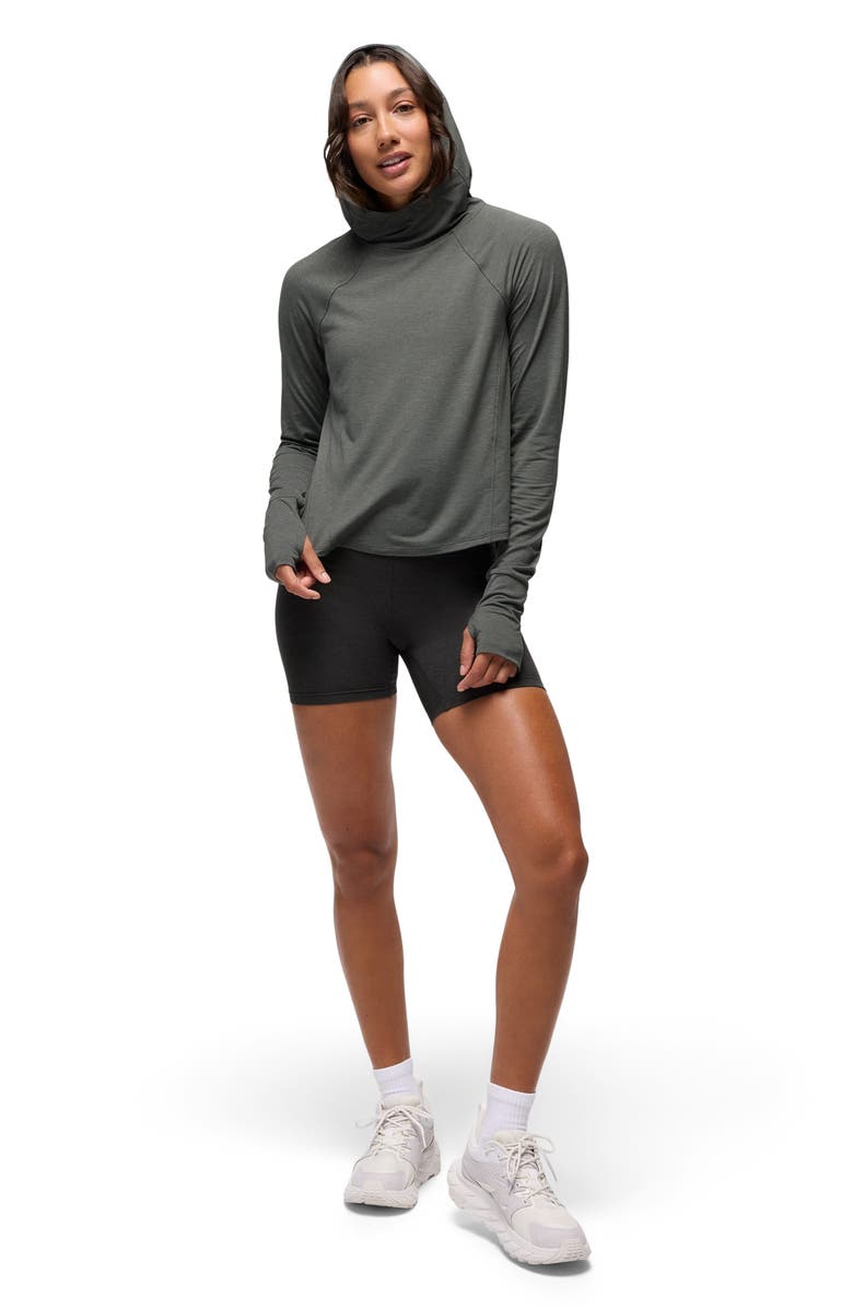 prAna Sol Searcher UPF 50 Sun Hoodie, Alternate, color, Thyme