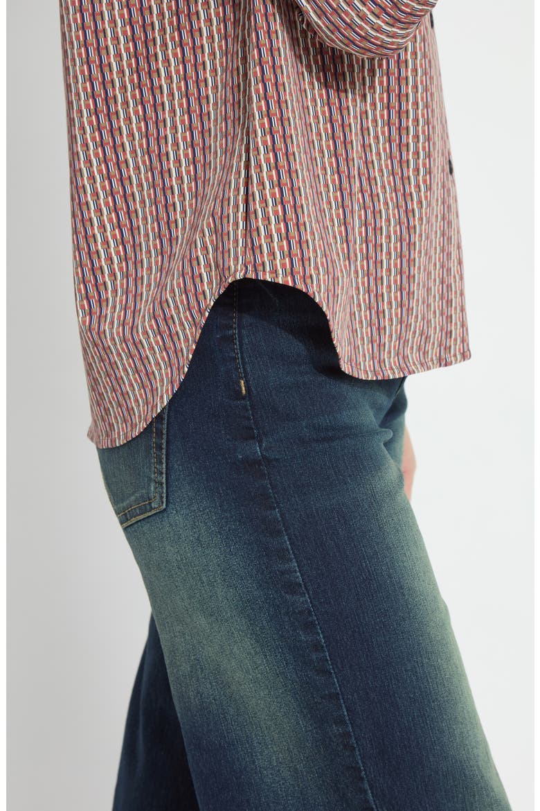 Marjorie Placed Print Shirt, Alternate, color, TRANSEASONAL CROSSOVER