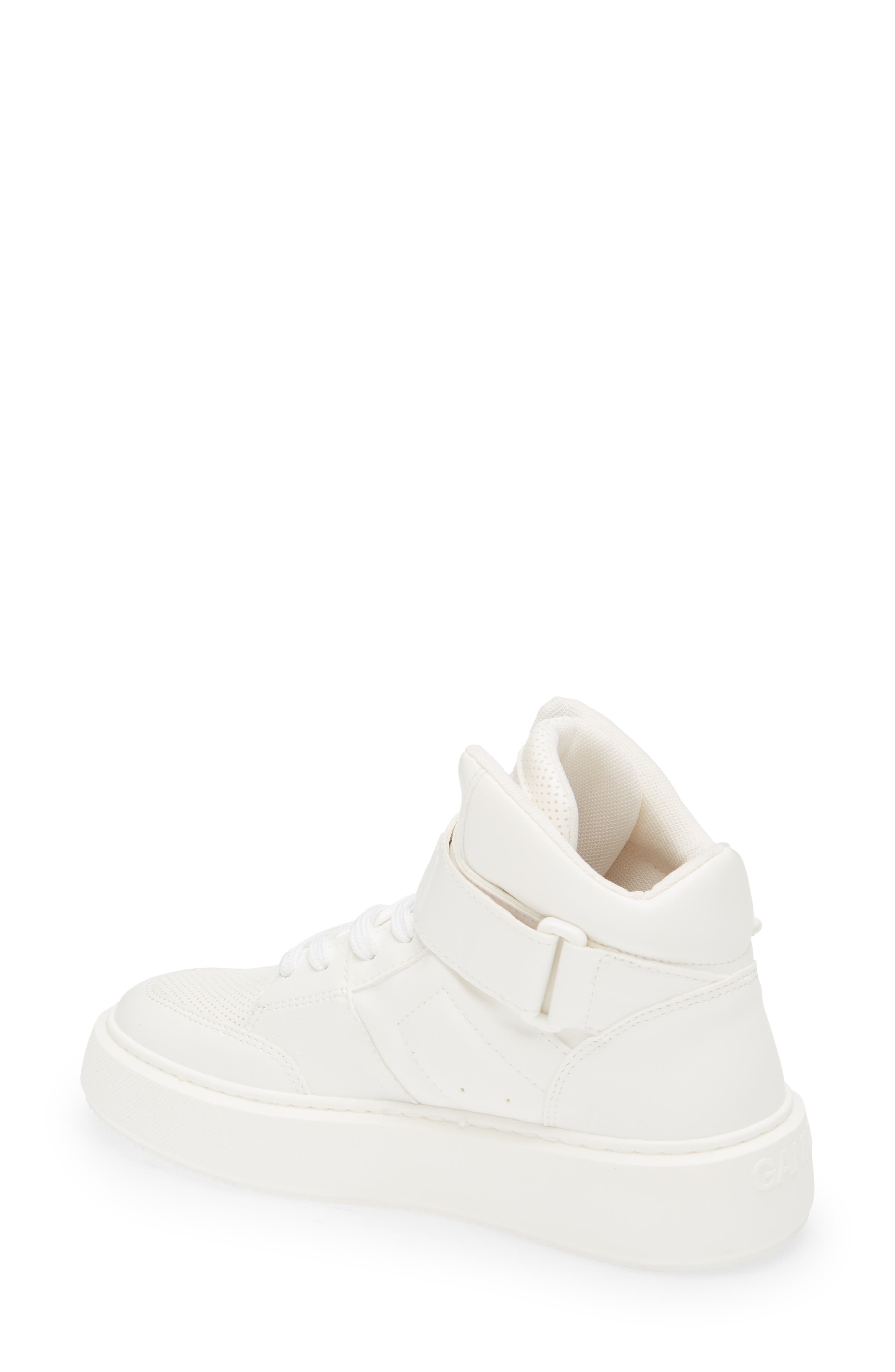 Ganni Sporty Mix High Top Sneaker, Alternate, color, 