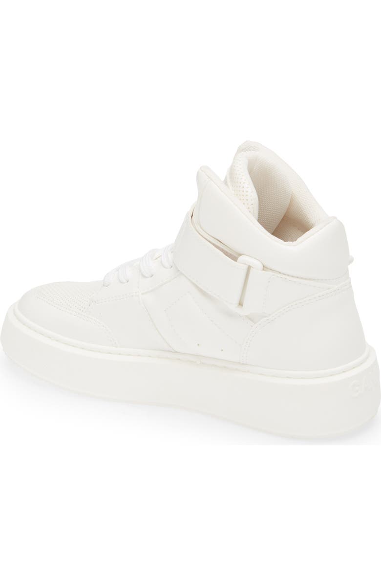Ganni Sporty Mix High Top Sneaker, Alternate, color,
