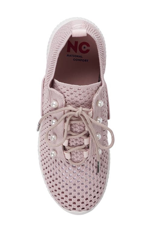 National Comfort Klarra Faux Pearl Embellished Sneaker