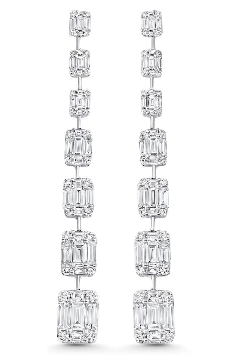 Sara Weinstock Illusion Diamond Drop Earrings, Main, color,