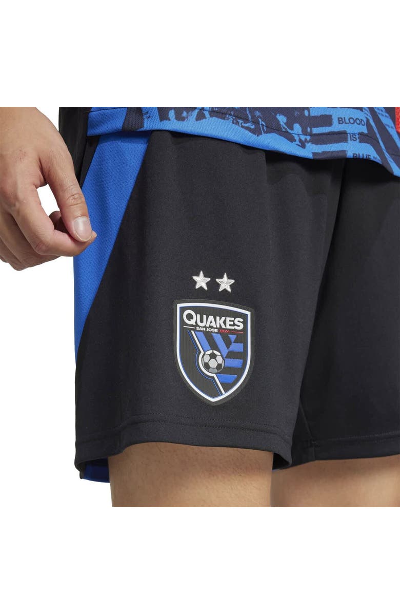 adidas Men's adidas Black San Jose Earthquakes Home 2025 Headliner Authentic Shorts, Alternate, color, Black