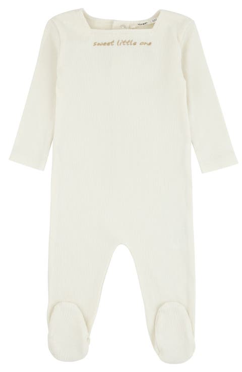 Sweet Little One Footie and Bonnet