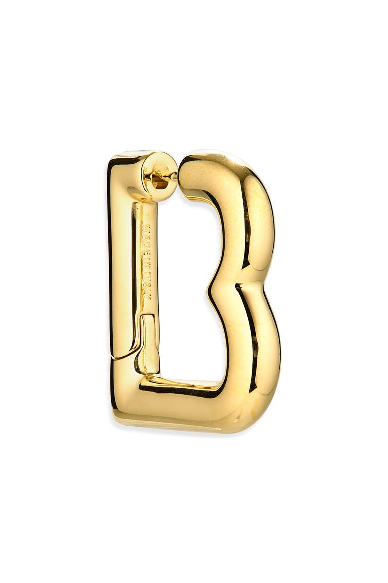 Eisa B Hoop Earrings, Alternate, color, ARCHIVE SHINY GOLD 0127