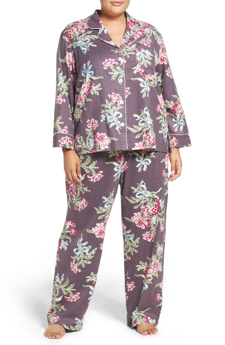 Carole Hochman Flannel Pajamas, Main, color, 
