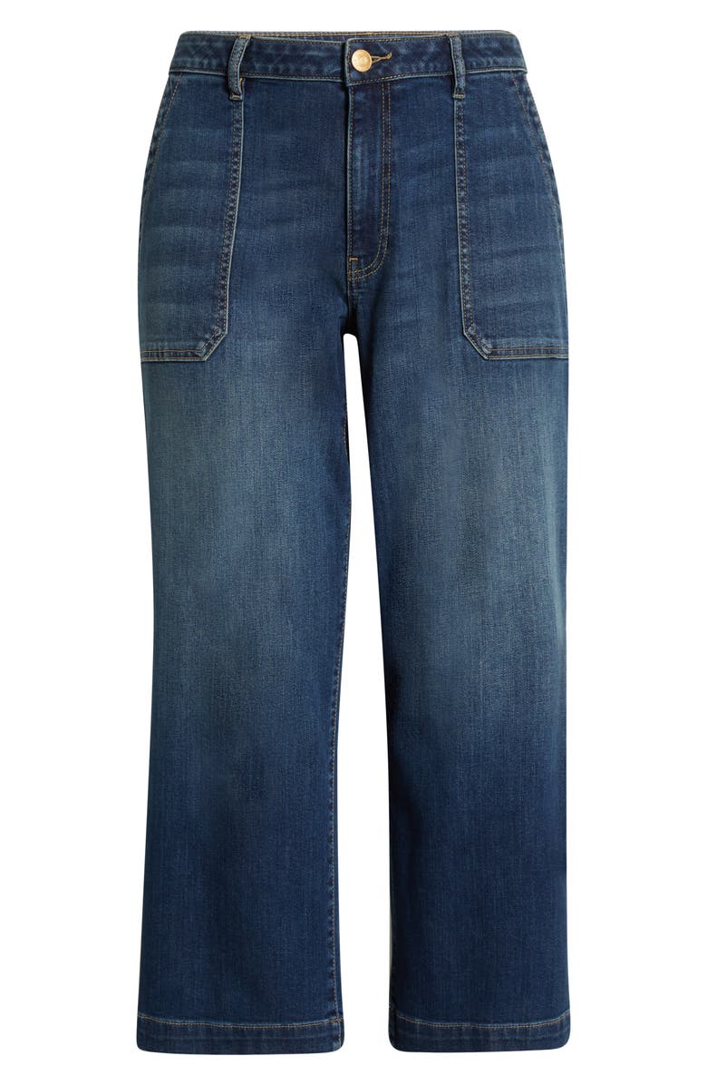 KUT from the Kloth High Waist Ankle Wide Leg Utility Jeans, Alternate, color, Reflective